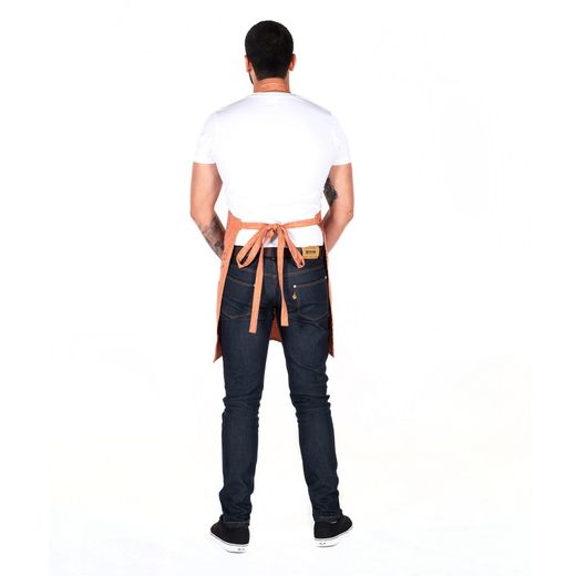 Delantal Con Peto Sirio 78x66 Cm Arpillera