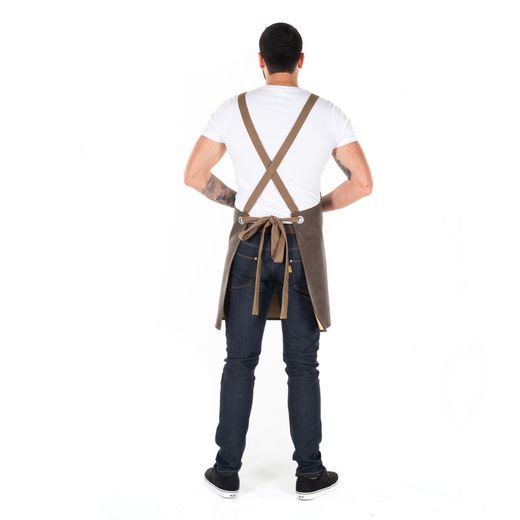 Delantal Con Peto Monte 74x67 Cm Polipiel
