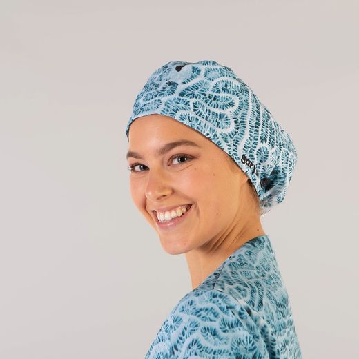 Gorro Cirujano Goma Tejido Reciclado Corteza