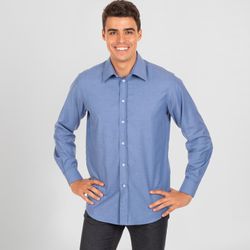 Camisa Hombre M/L Oxford "Redline"