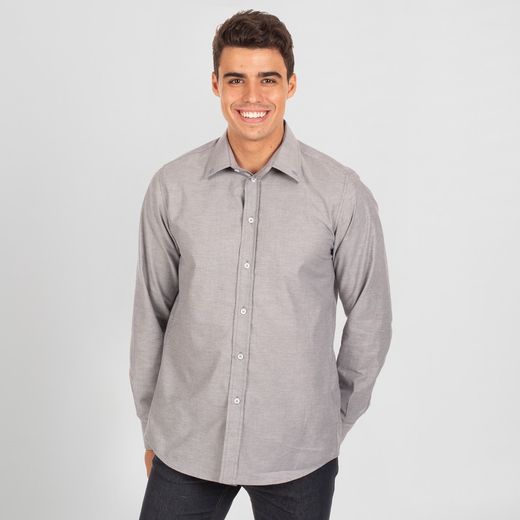 Camisa Hombre M/L Oxford "Redline"