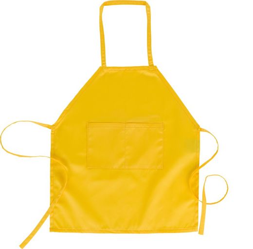 Tablier avec bavette et poche Fabrication spéciale Jaune