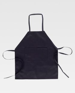 Schürze mit Lätzchen und Tasche Special Manufacture Black