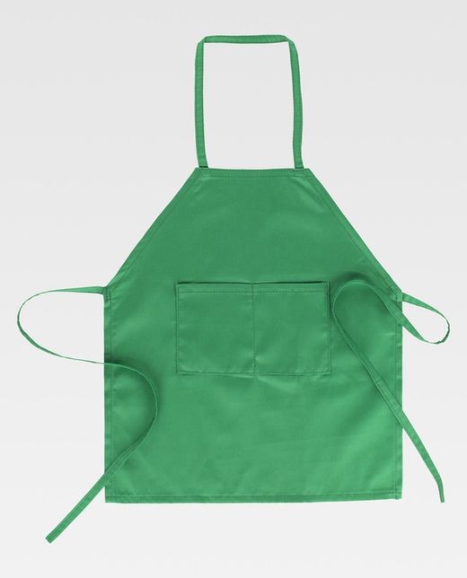 Schürze mit Lätzchen und Tasche Special Manufacture Pistachio Green