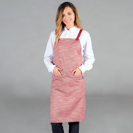 Delantal Con Peto Sarga Rustica 87x74 Cm