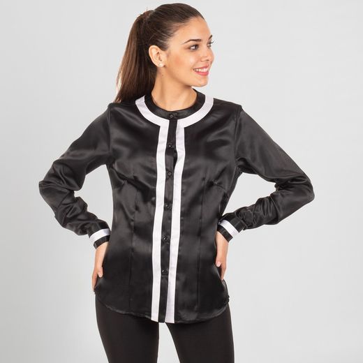 Blusa Mujer Melania Saten