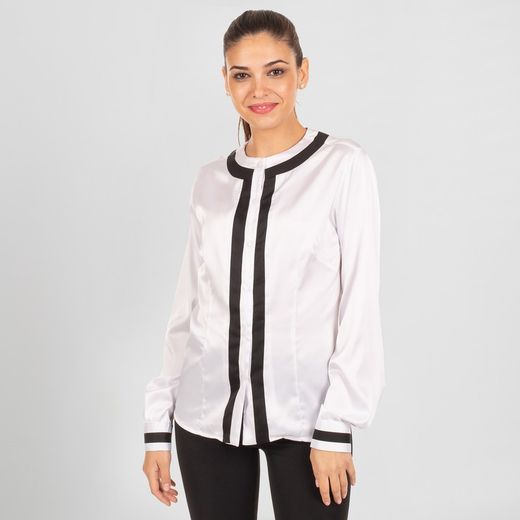 Blusa Mujer Melania Saten