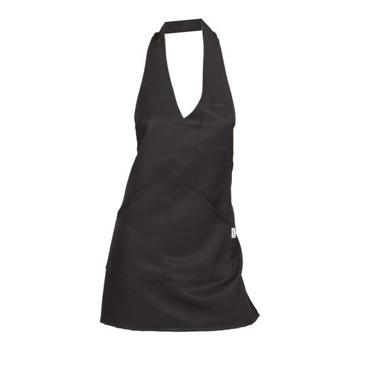 Delantal Bistro Sarga Poliester 80x65 Cm