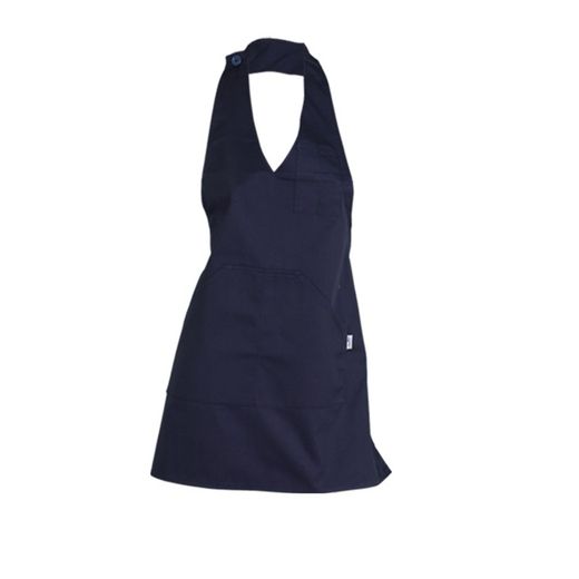 Delantal Bistro Sarga Poliester 80x65 Cm