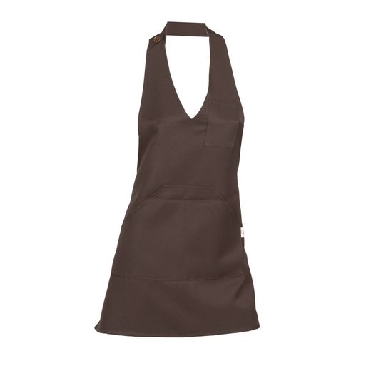 Delantal Bistro Sarga Poliester 80x65 Cm