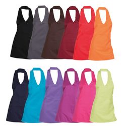 Delantal Bistro Sarga Poliester 80x65 Cm
