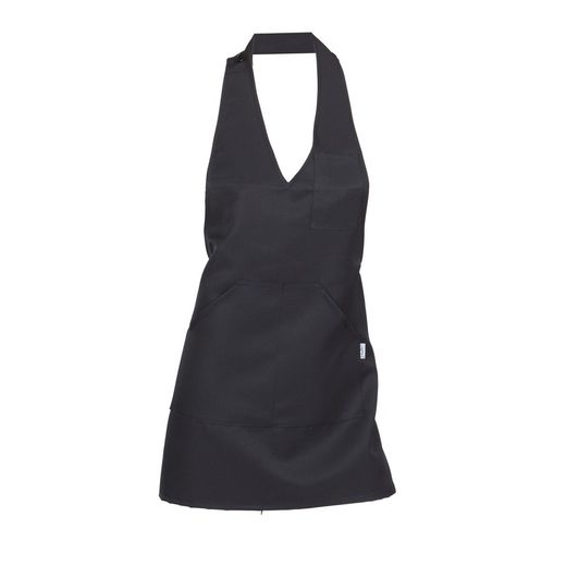 Delantal Bistro Sarga Poliester 80x65 Cm