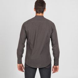 Camisa Hombre Leone Slim Fit Popelin Amebas