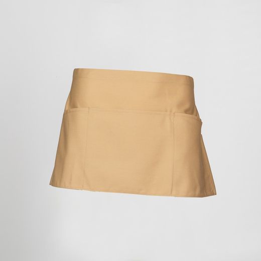 Delantal S/Peto Corto C/Bolsillo Sarga