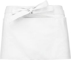 Kurze Schürze aus Polyester / Baumwolle