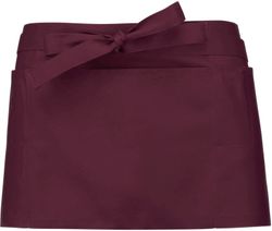 Kurze Schürze aus Polyester / Baumwolle
