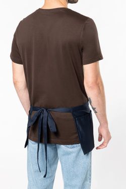 Kurze Schürze aus Polyester / Baumwolle
