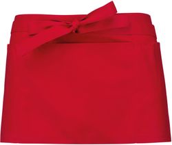 Kurze Schürze aus Polyester / Baumwolle