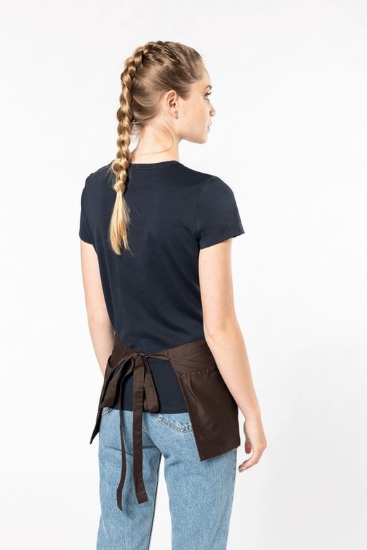 Kurze Schürze aus Polyester / Baumwolle