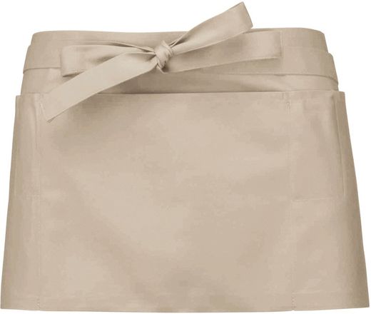 Kurze Schürze aus Polyester / Baumwolle