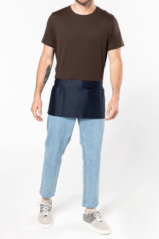 Kurze Schürze aus Polyester / Baumwolle