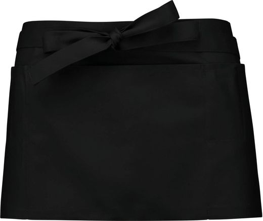 Kurze Schürze aus Polyester / Baumwolle