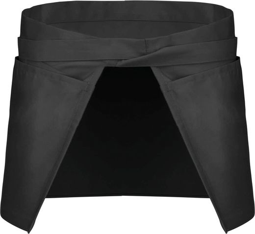 Short polyester / cotton apron