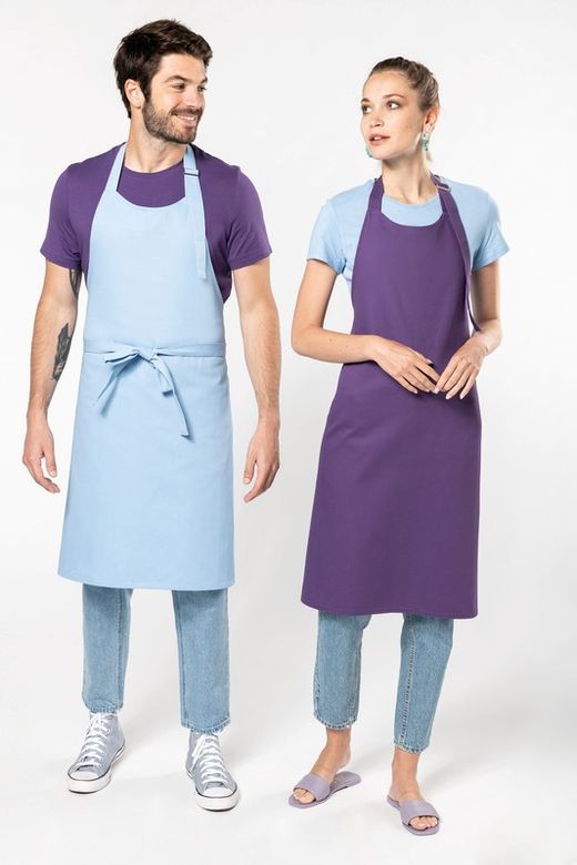 Baumwollschürze ohne Taschen