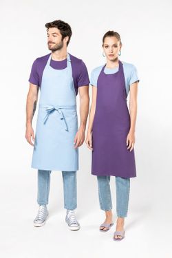 Baumwollschürze ohne Taschen