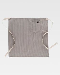 Delantal de color Gris+Natural | SERVICIOS