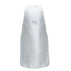 DELANTAL de Cuero gris calidad standard 90x60 cm