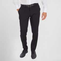 Pantalon Hombre  Slim Fit Sin Pinzas Tecno