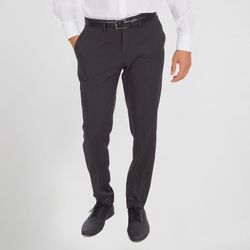 Pantalon Hombre  Slim Fit Sin Pinzas Tecno