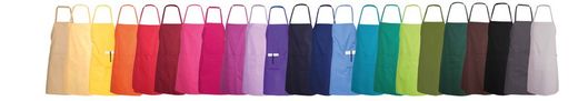 Delantal peto y bolsillo 90x75 Sarga