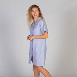 Delantal con peto de loneta 100% algodón orgánico – resistente, ecológico y funcional para hostelería y comercio