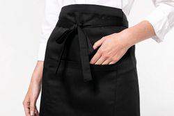 Extra lange Schürze aus Polyester / Baumwolle