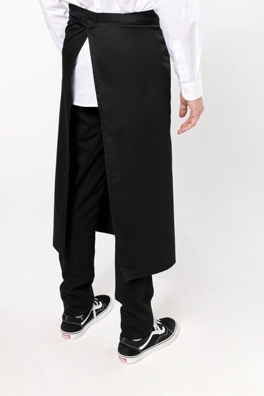 Extra lange Schürze aus Polyester / Baumwolle