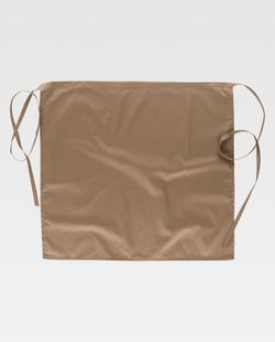 Lange französische Schürze 65x70, ohne Taschen Beige