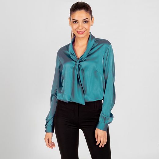 Blusa Mujer Oriana Saten