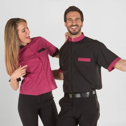 Blusa Mujer C/Mao M/C Combinada