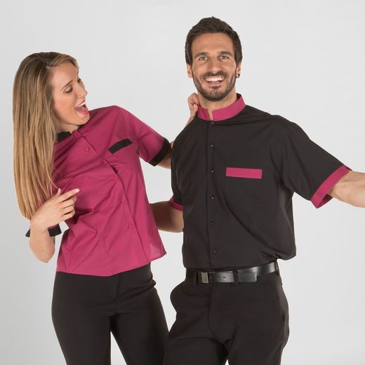 Blusa Mujer C/Mao M/C Combinada