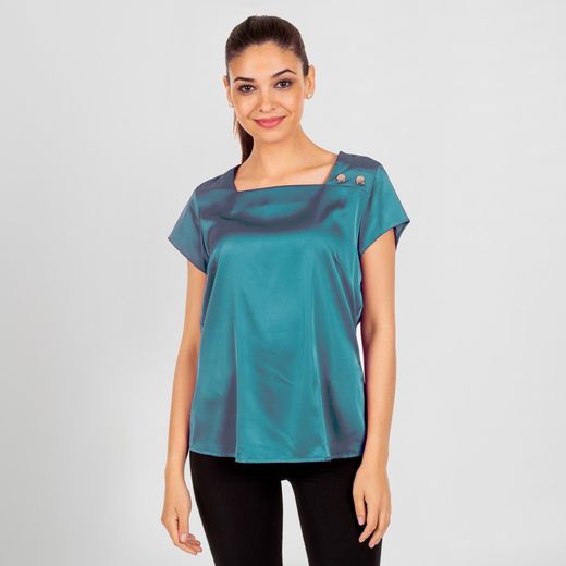 Blusa Mujer Carola Saten