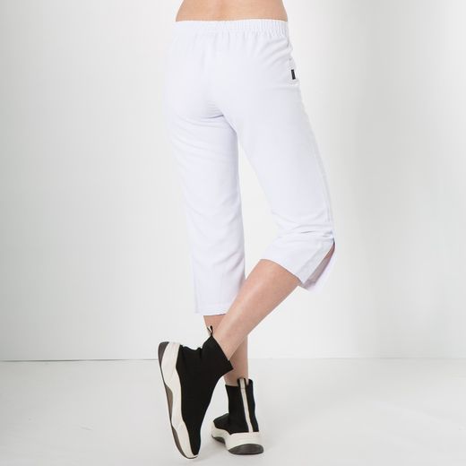 Pantalon Mujer Pirata Abertura Lateral