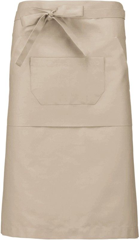Lange Schürze aus Polyester / Baumwolle