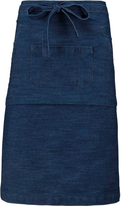 Lange Schürze aus Polyester / Baumwolle