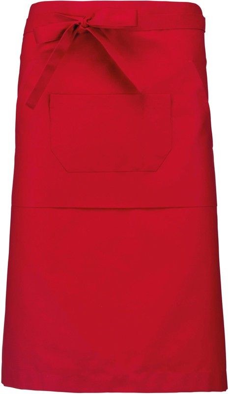 Lange Schürze aus Polyester / Baumwolle
