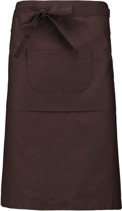 Lange Schürze aus Polyester / Baumwolle