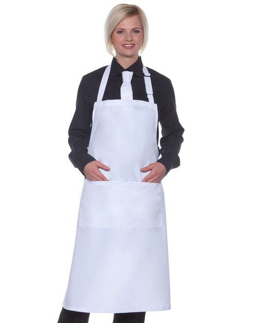 Latzschürze mit Tasche