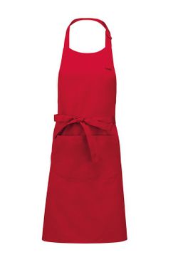 APRON IN POLIESTERE / COTONE CON TASCA