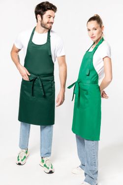 POLYESTER / BAUMWOLLE SCHÜRZE MIT TASCHE
